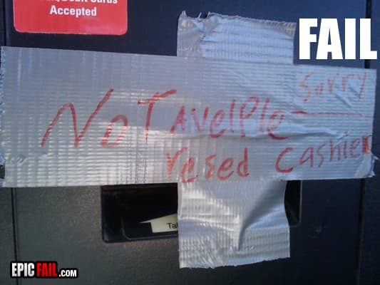 Caught on camera: english Fail
