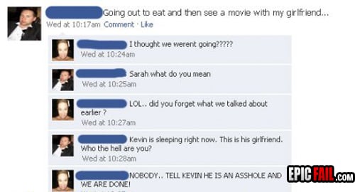 Clip: facebook Boyfriend Fail