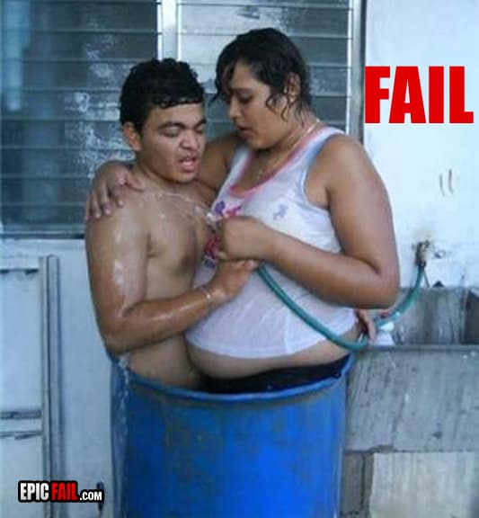 Caught on camera: jacuzzi Fail