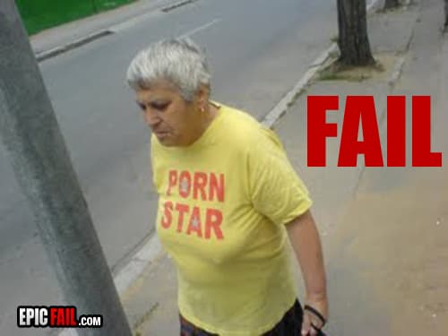 Scene: porn Star Fail