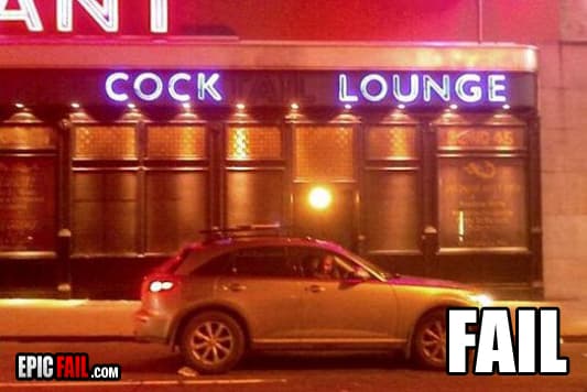 Watch: cocktail Lounge Fail