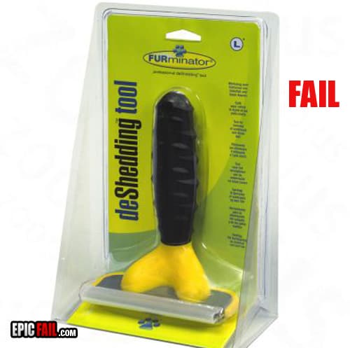 Watch: deshedding Tool Fail