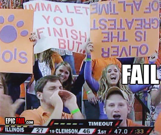 Clip: blonde Fail