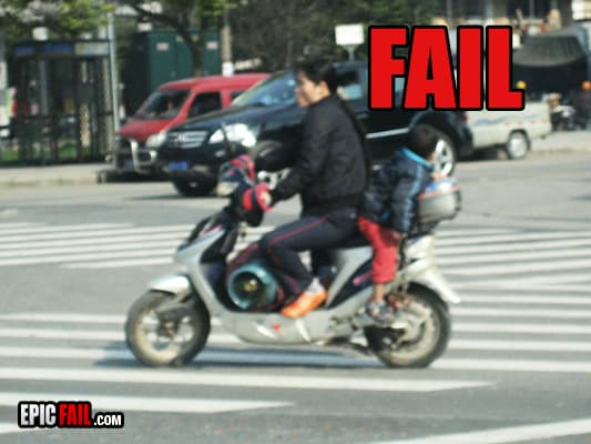 Caught on camera: parenting Fail