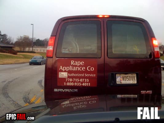 Watch: business Name Fail