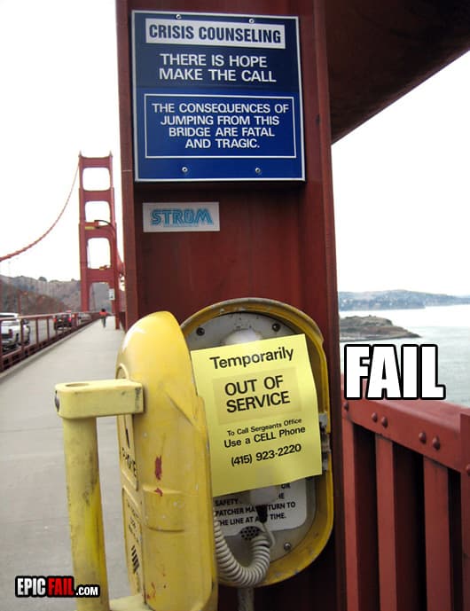 Moment: emergency Phone Fail