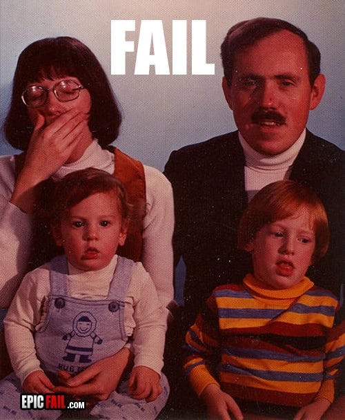 Clip: family Photo Fail