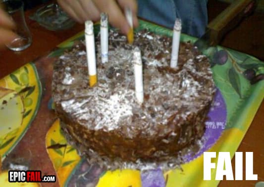 Clip: birthday Cake Fail