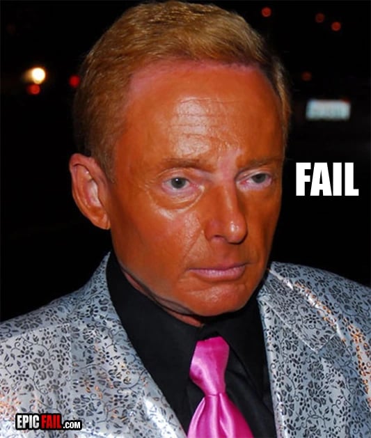 Moment: epic Tan Fail