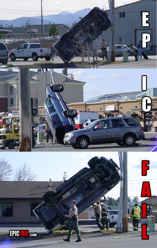 Watch: epic Parking Fail