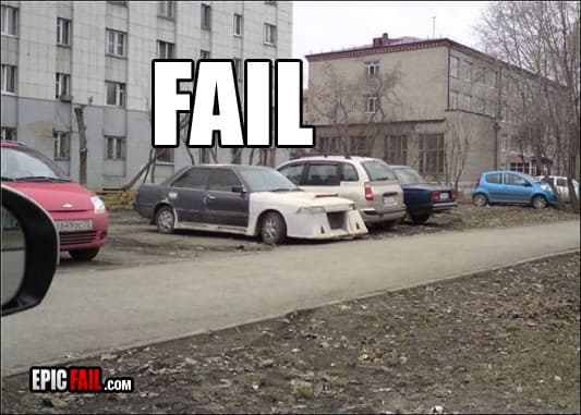 Scene: car Modification Fail