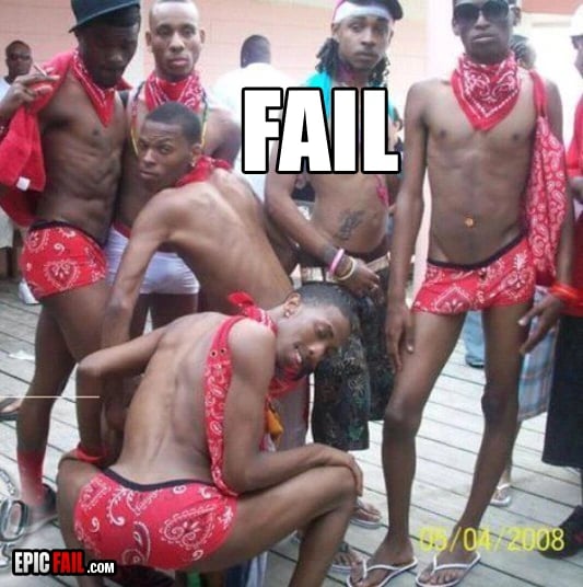 Watch: epic Thug Fail