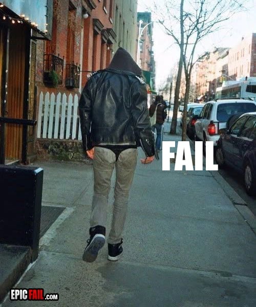 Caught on camera: fashion Fail