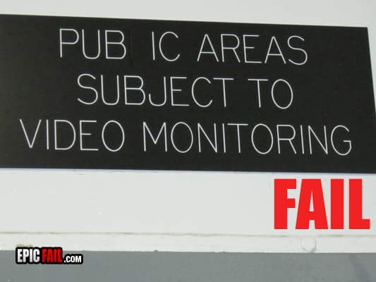Moment: sign Fail