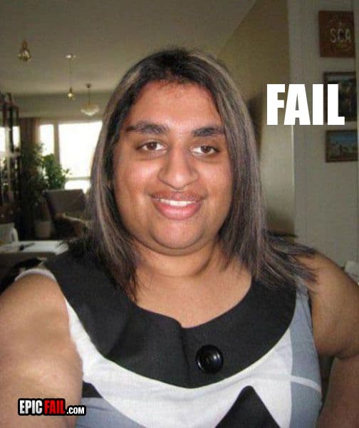 Scene: gender Identification Fail