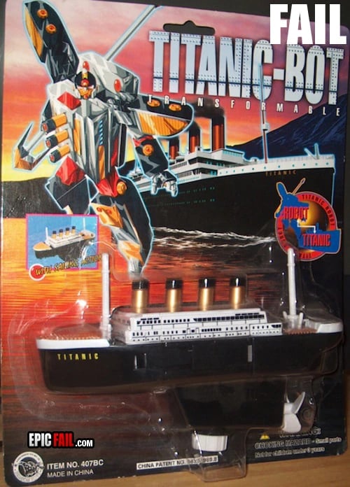 Watch: epic Toy Fail