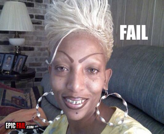 Caught on camera: epic Beautification Fail