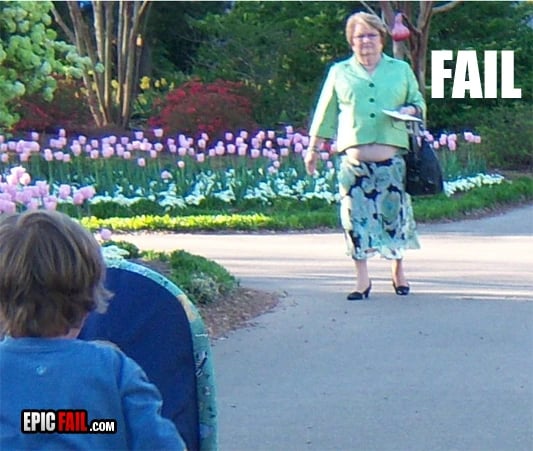 Clip: fashion Fail