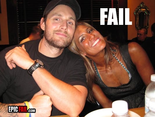 Caught on camera: epic Tan Fail