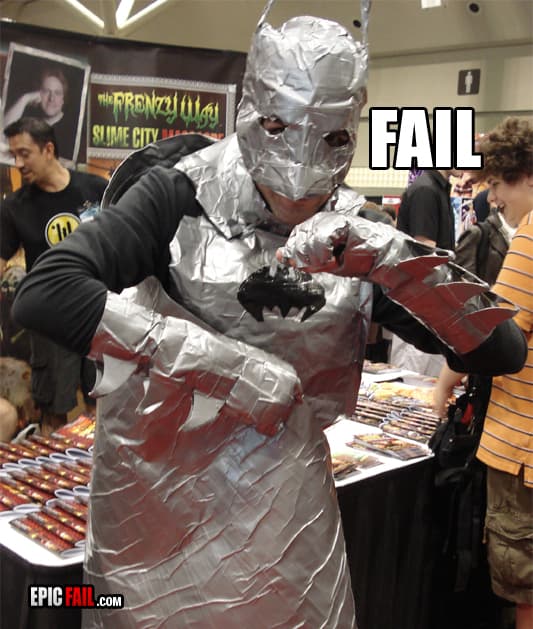 Scene: batman Fail