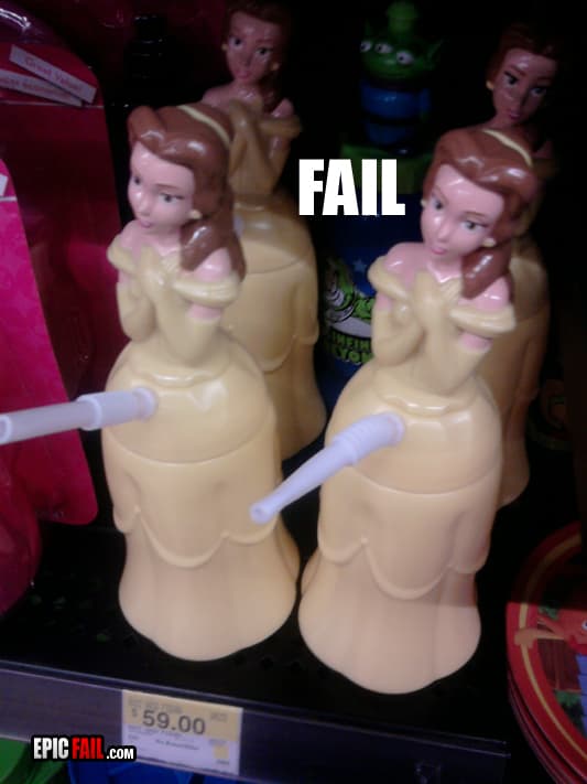 Scene: bottle Design Fail