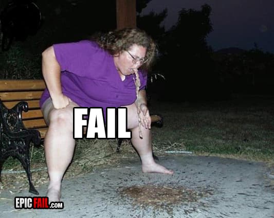 Scene: drunk Fail
