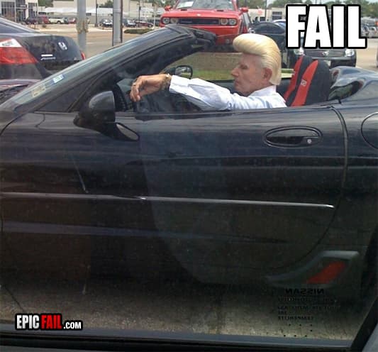 Scene: hairstyle Fail