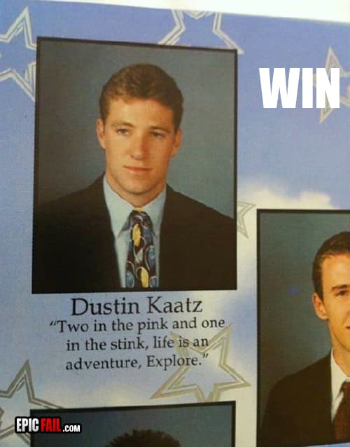 Watch: yearbook Quote Win