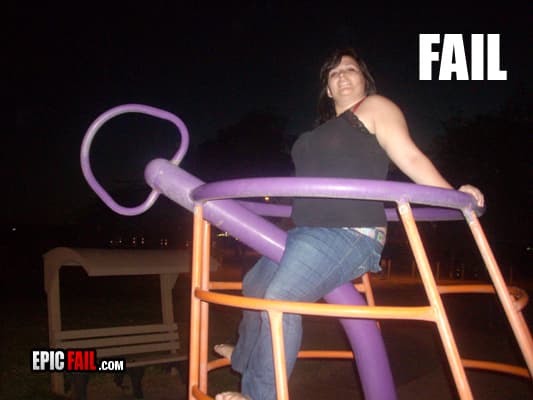 Scene: playground Design Fail