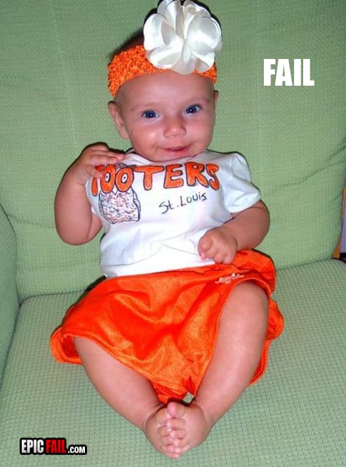 Scene: baby Costume Fail