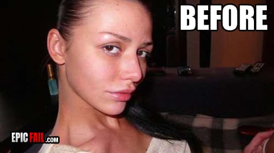Scene: epic Beautification Fail
