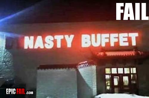 Watch: sign Fail