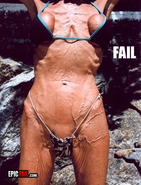 Moment: epic Sexy Fail