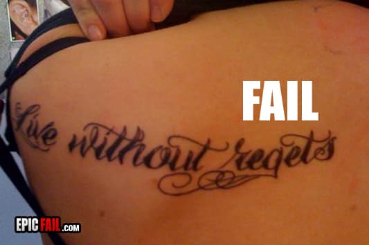 Watch: epic Tattoo Fail
