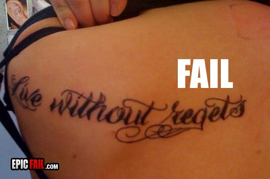 Watch: epic Tattoo Fail