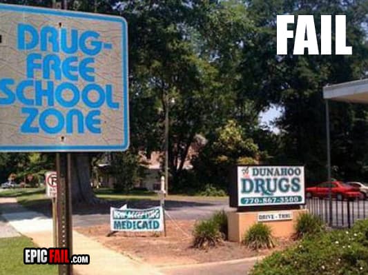Clip: sign Fail