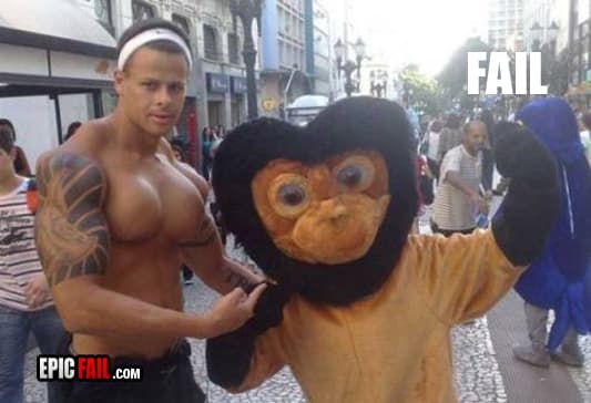 Caught on camera: buff Fail