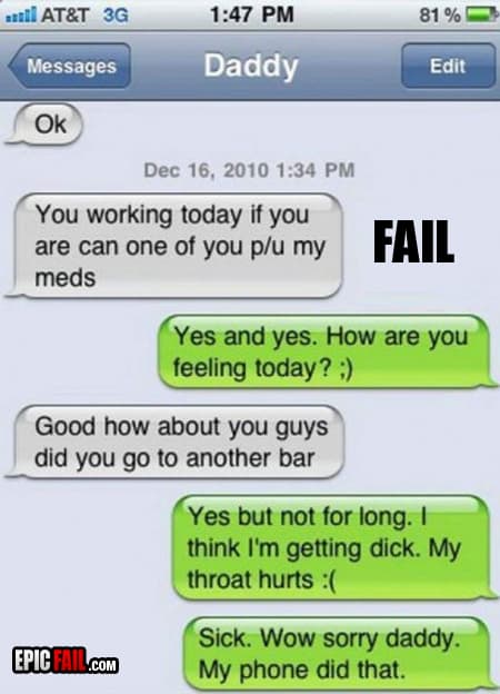 Watch: auto Correct Fail