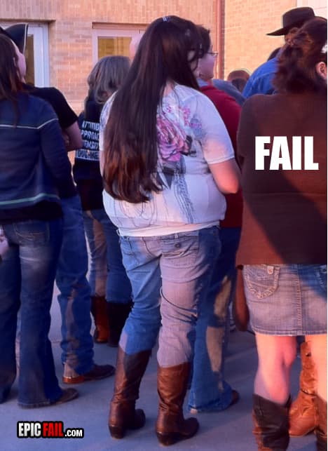 Watch: booty Fail