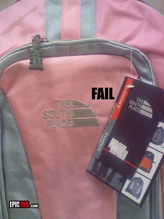 Watch: brand Name Fail
