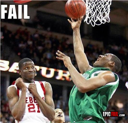 Watch: defense Fail