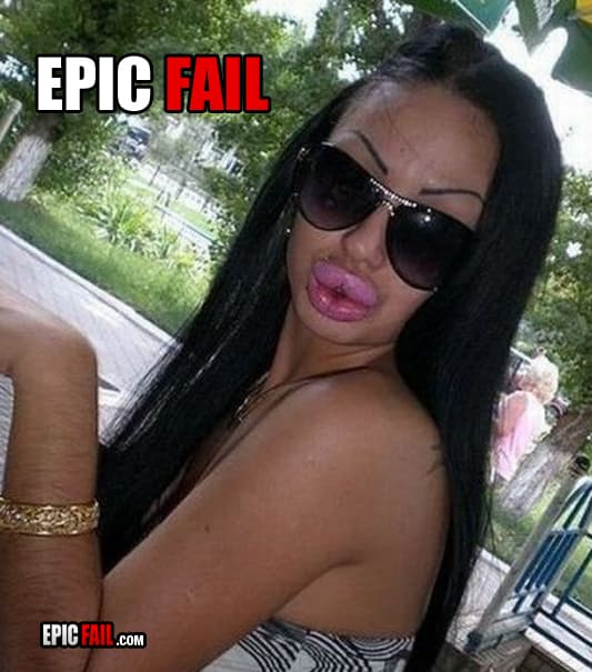 Moment: epic Beautification Fail