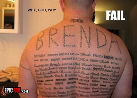 Clip: epic Tattoo Fail