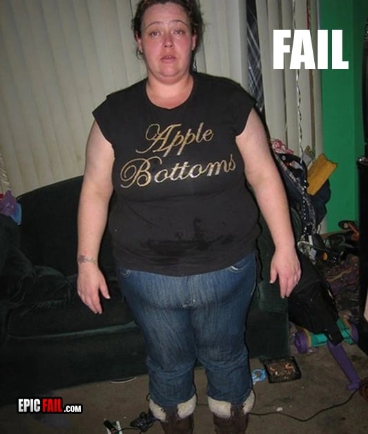 Moment: fashion Fail