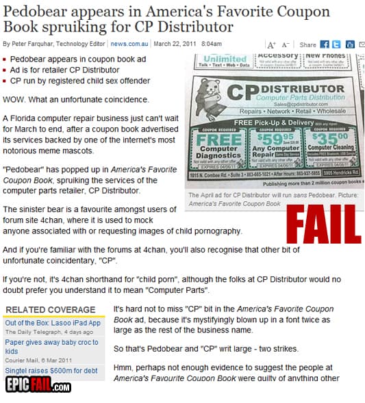 Caught on camera: editor Fail