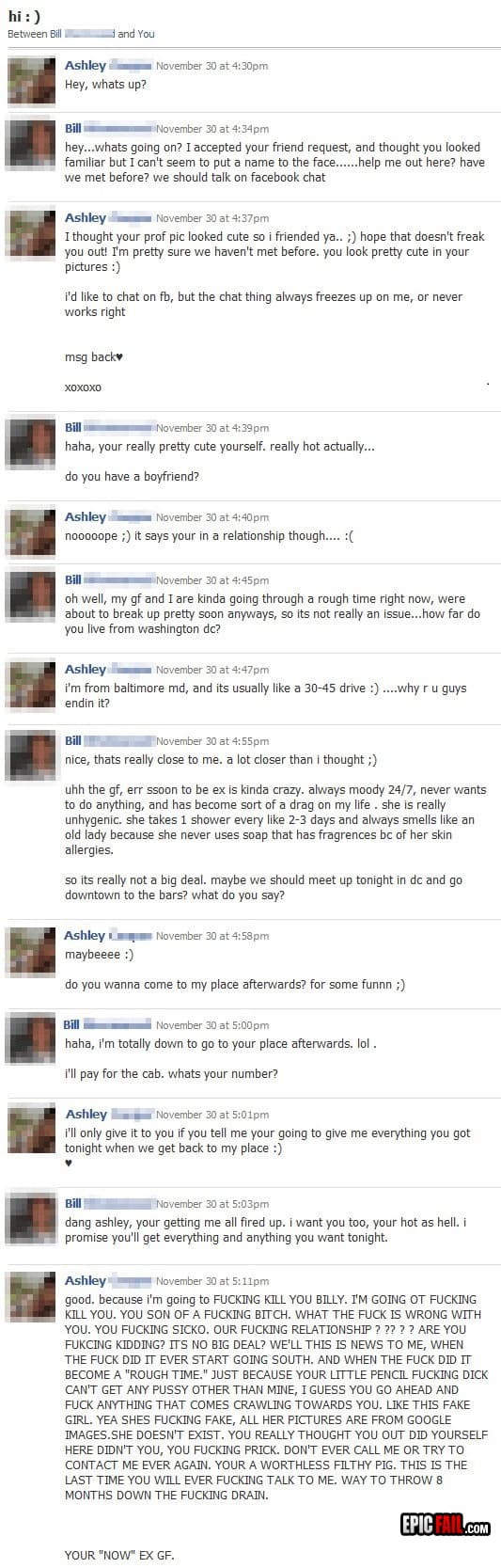 Watch: epic Boyfriend Facebook Fail