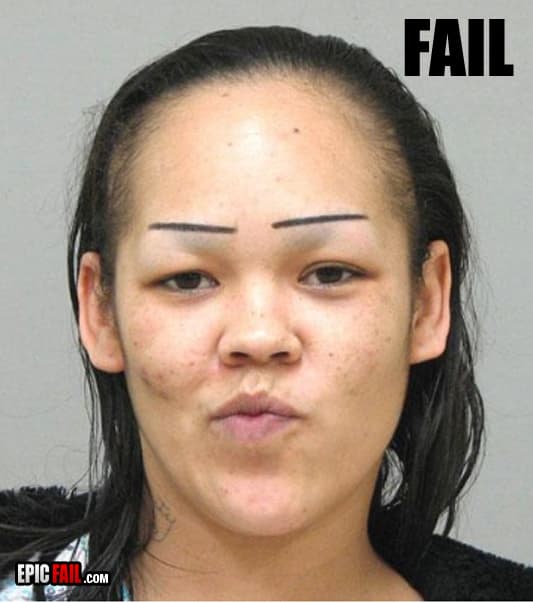 Clip: epic Eyebrows Fail