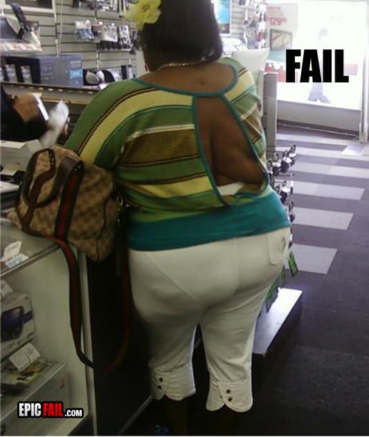 Watch: epic Fashion Fail