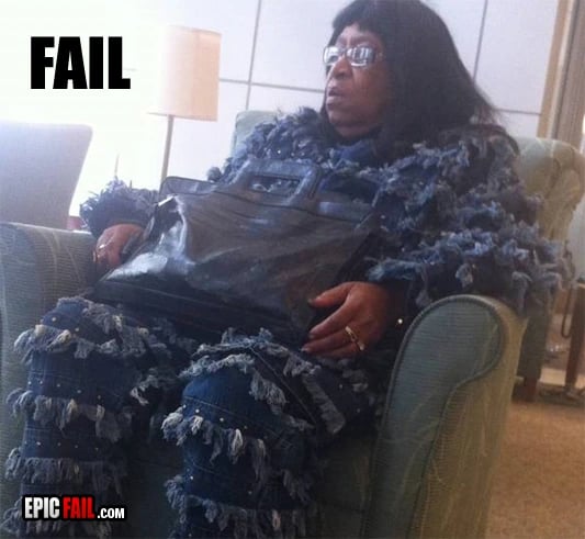 Watch: fashion Fail