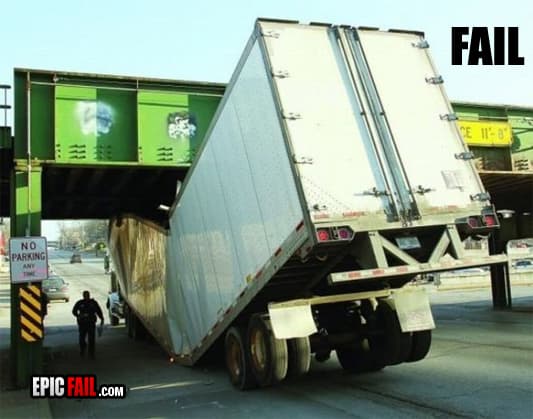 Scene: clearance Fail